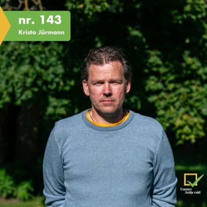 Kristo Jürmann - NR 143 - Valimisliit Uuenev Anija Vald - Filmi produtsent, Lokatsioonide manager.