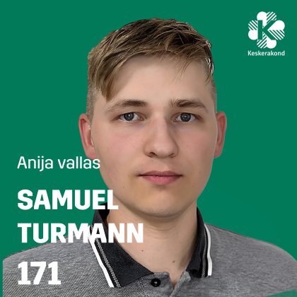 Samuel Turmann - NR 171 - Eesti Keskerakond - Unelmauto AS, autotehnik
